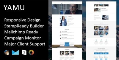 yamu multipurpose responsive email template stampready builder