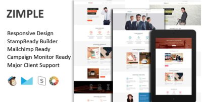zimple multipurpose responsive email template