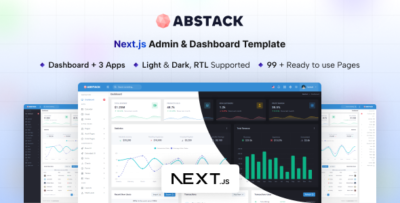 abstack next js admin dashboard template