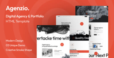 agenzio creative agency portfolio html template