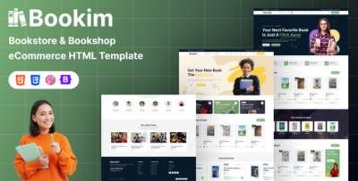 bookim book store bookshop ecommerce html template