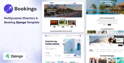 bookinga multipurpose django booking and directory template