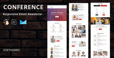 conference responsive email newsletter