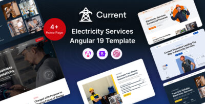 current – angular 19 electricity services template
