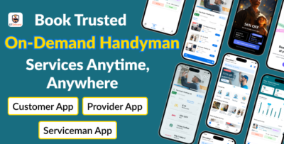 dtdemand multi vendor on demand handyman home services app flutter app laravel admin panel