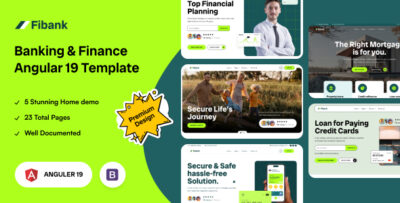 fibank banking finance angular 19 template