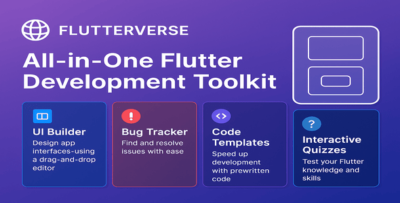 flutterverse ui builder dev tools platform