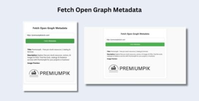 graphget – fetch open graph title description image instantly
