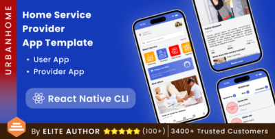 home service finder provider booking template in react native cli 2 apps urbanhome