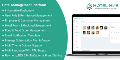 hotelhub saas hotel management platform