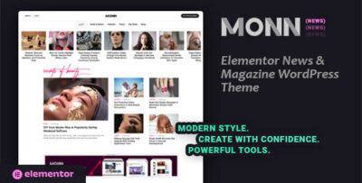 monn news magazine wordpress theme