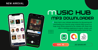 music hub music player with mp3 downloader