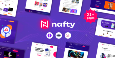 nafty crypto and nft php template