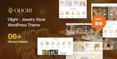 olight jewelry store wordpress theme