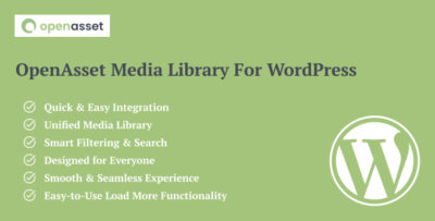 openasset media gallery for wordpress