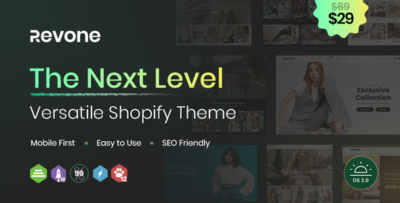 revone next level versatile shopify theme