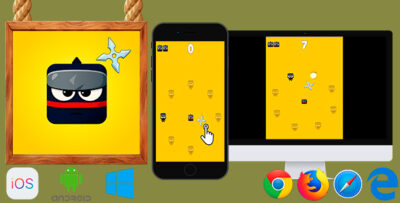 shuriken hero html5 game phaser 3
