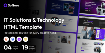 softora it solutions technology html template