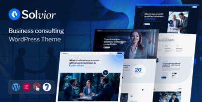 solvior business consulting wordpress theme