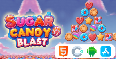 sugar candy blast html5 construct3 game