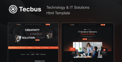 tecbus technology it solutions html template