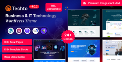 techto – business it technology wordpress theme