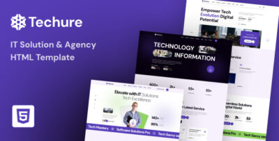 techure modern technology html template