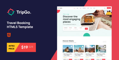 tripgo travel booking html5 template