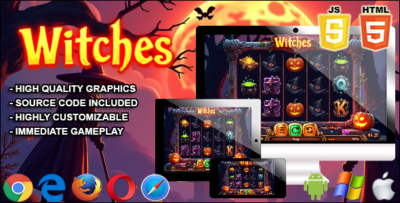 witches html5 slot machine