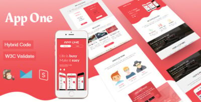 app one mobile app email template
