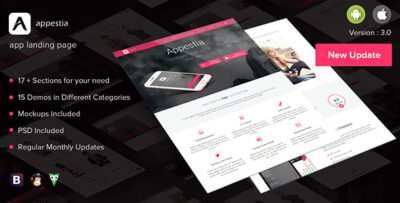 appestia app landing page