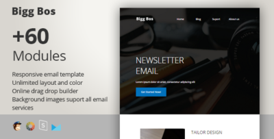big boss responsive email stampready builder