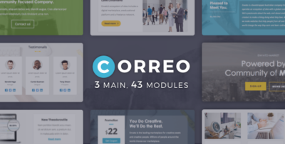 correo newsletter template