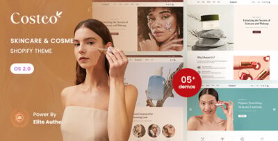 costeo skincare cosmetics shopify 2.0 theme