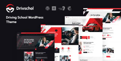 drivschol driving school wordpress theme