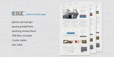 edge landing page