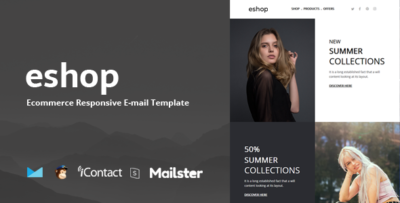 eshop mail responsive e mail template online access