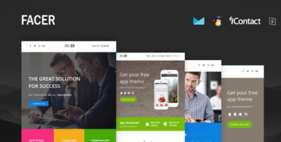 facer responsive e mail templates set online access