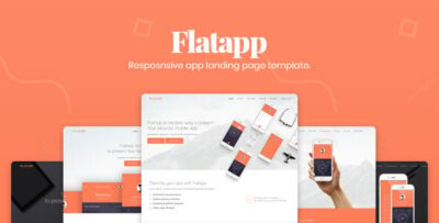 flatapp app landing page