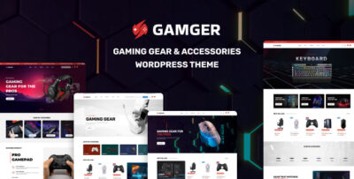 gamger – gaming gear woocommerce theme