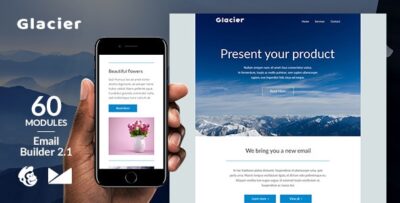 glaice email template online emailbuilder 2.1