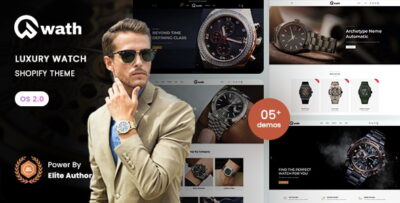 gwath luxury watch store shopify 2.0 theme
