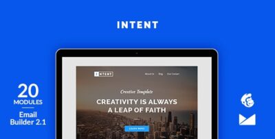 intent email template online emailbuilder 2.1