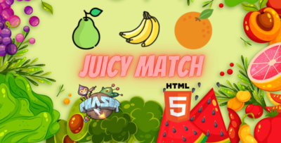 juicy match html5 game phaser js