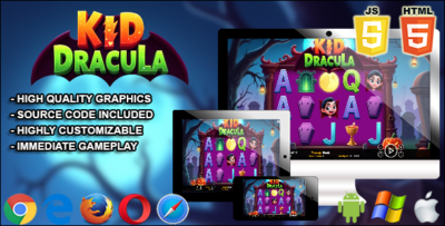 kid dracula html5 slot machine