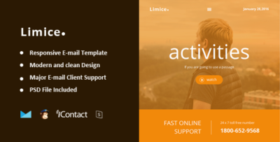 limice responsive e mail template online access