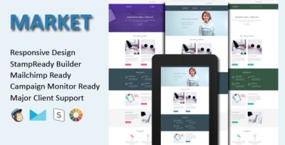 market responsive email template