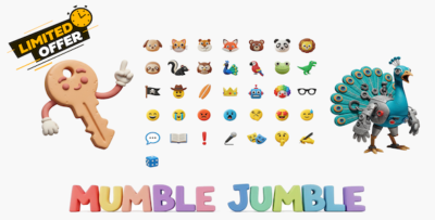 mumble jumble interactive character playground