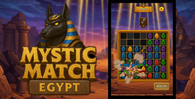 mystic match egypt puzzle html game c3p construct 3