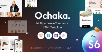ochaka. multipurpose ecommerce html5 template